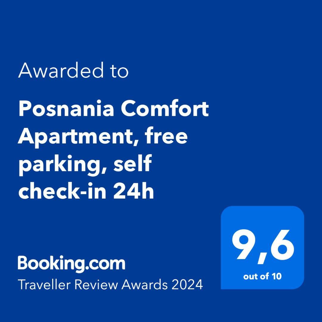 Posnania Comfort Apartment, Free Parking, Self Check-In 24H Poznań Zewnętrze zdjęcie